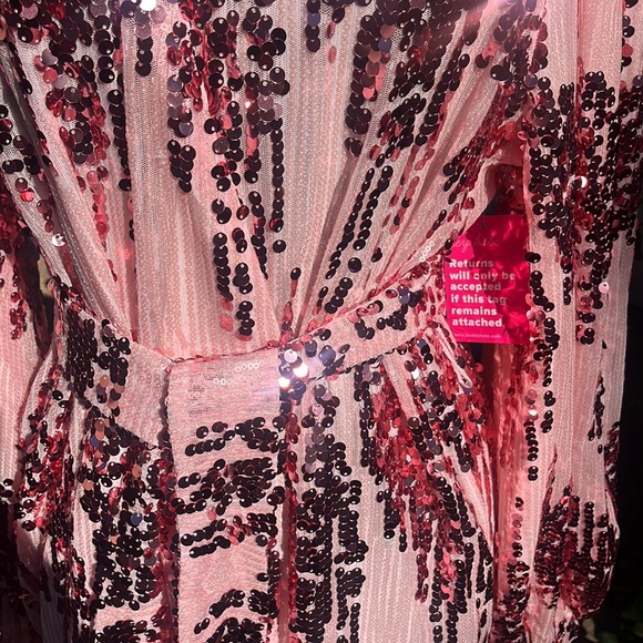 Buddy Love sequin dress size LARGE - Picture 3 of 8
